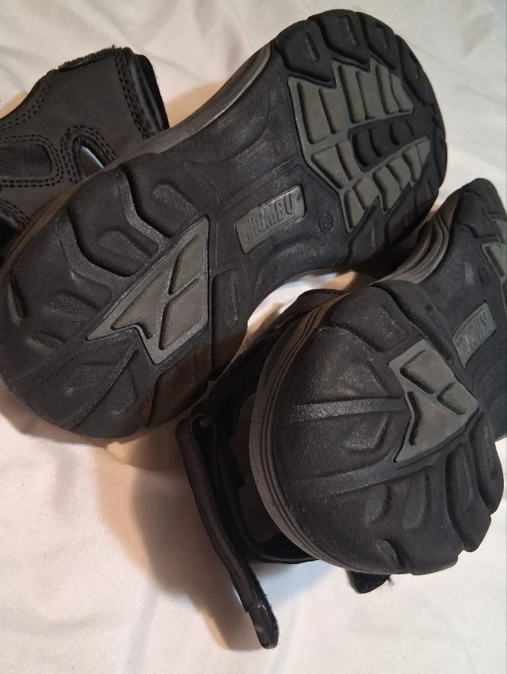 Khombu Barracuda Black Sport Hiking Sandals Water Shoes Men's Size 10M Trail
